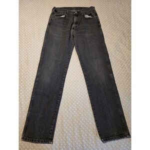 Vintage Wrangler Men's Jeans - Dark Demin, Size 34 x 34